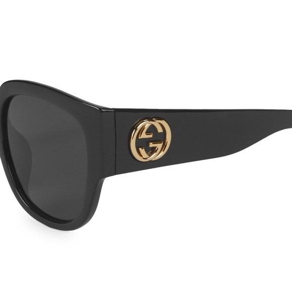 Gucci Square Black Sunglasses - Picture 13 of 13